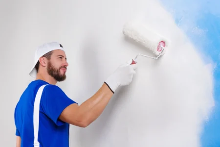 Tarpon Springs ceiling repair, texture matching, and popcorn removal.